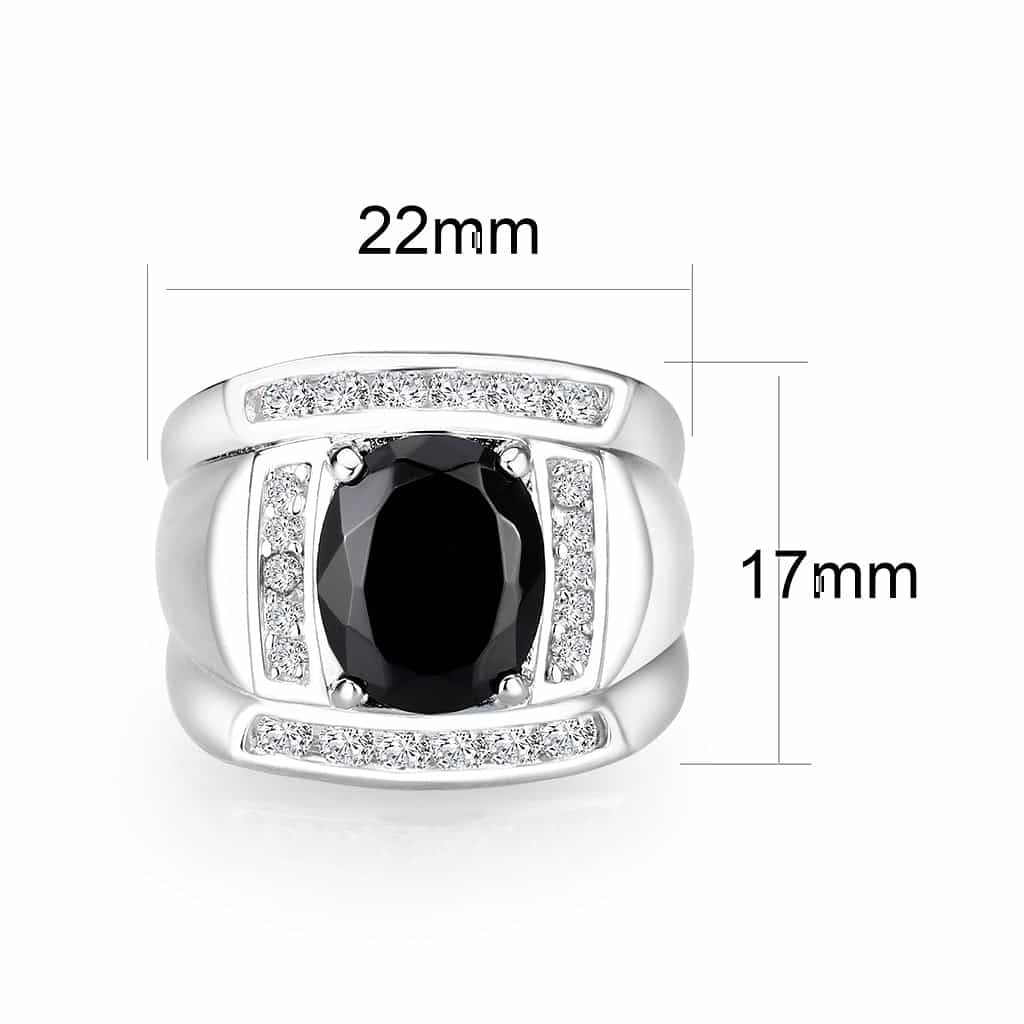 Sterling Silver Rose Gold Halo Ring view 2