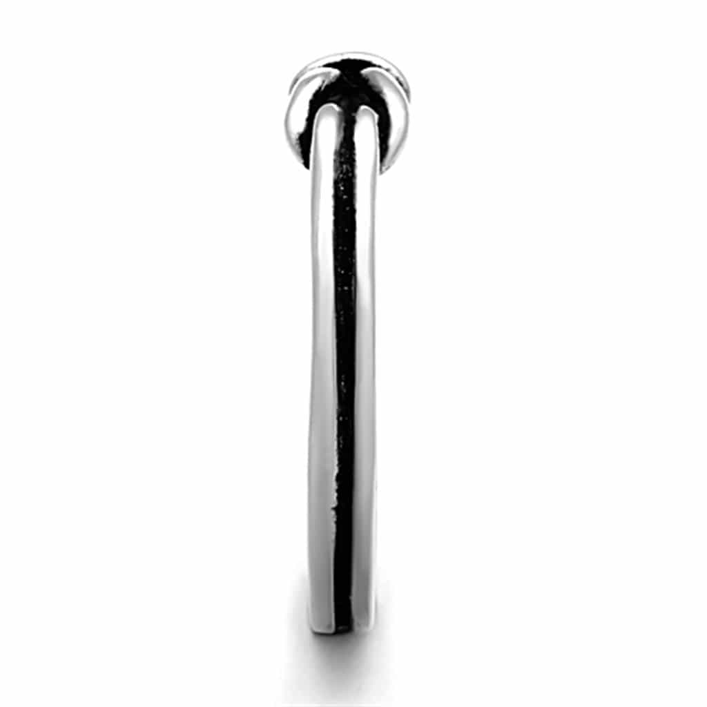 Stainless Steel Polished Love Knot Band Ring view 7