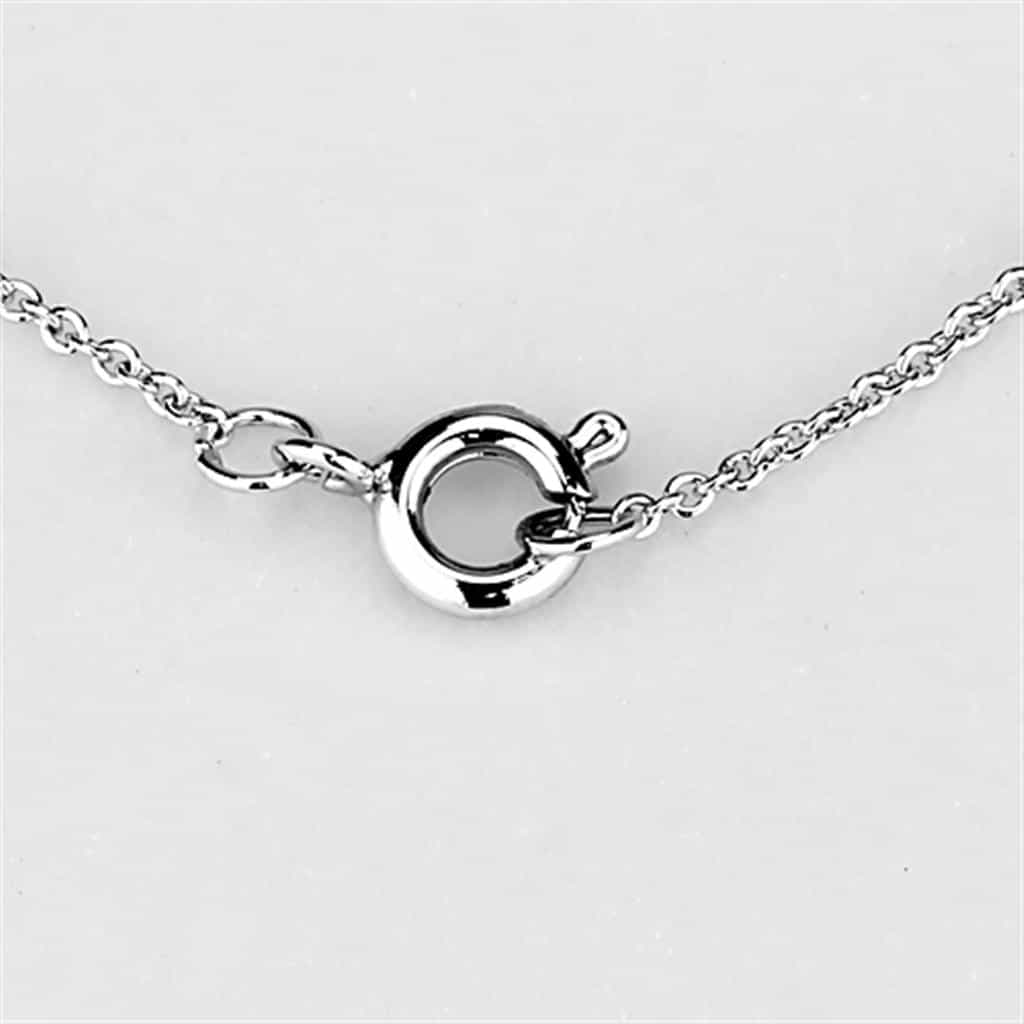 Brass CZ Pave Infinity Symbol Pendant view 5