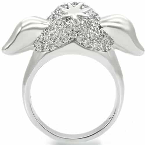 Brass Crystal Elephant Ring view 9
