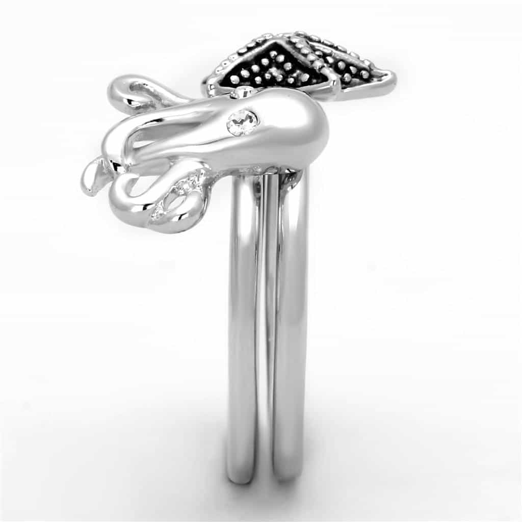 Brass Starfish Octopus Sea Life Open Ring view 8