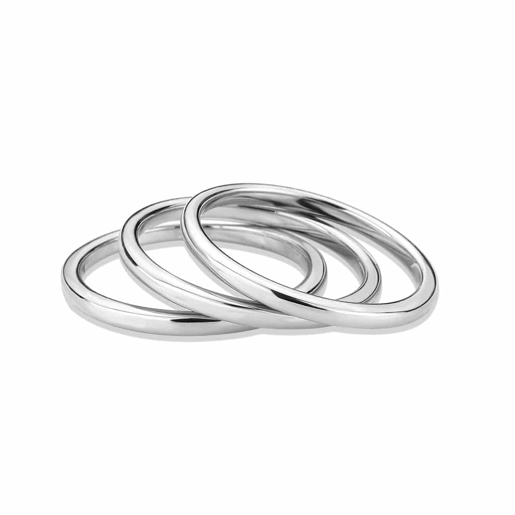 Brass Polished Triple Band Ring view 6