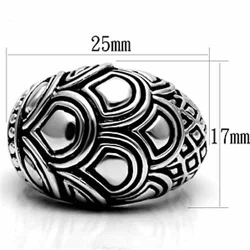 Brass Scroll Filigree Ring view 4