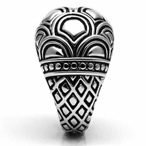 Brass Scroll Filigree Ring view 8