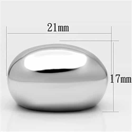 Brass Polished Wide Dome Statement Ring view 4