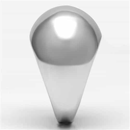 Brass Polished Wide Dome Statement Ring view 8