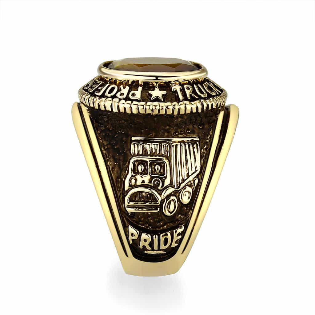 Brass Plain Ring view 4
