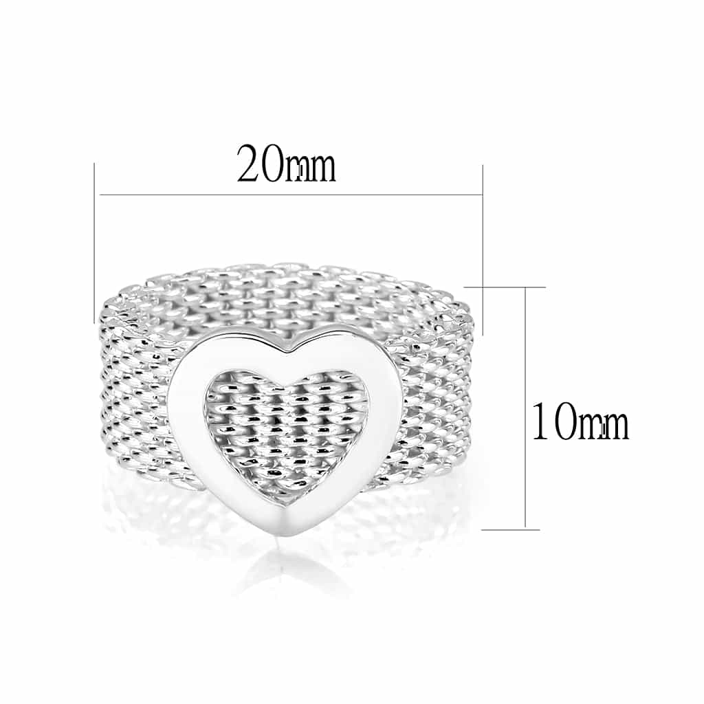 Stainless Steel Pearl Ring view 2