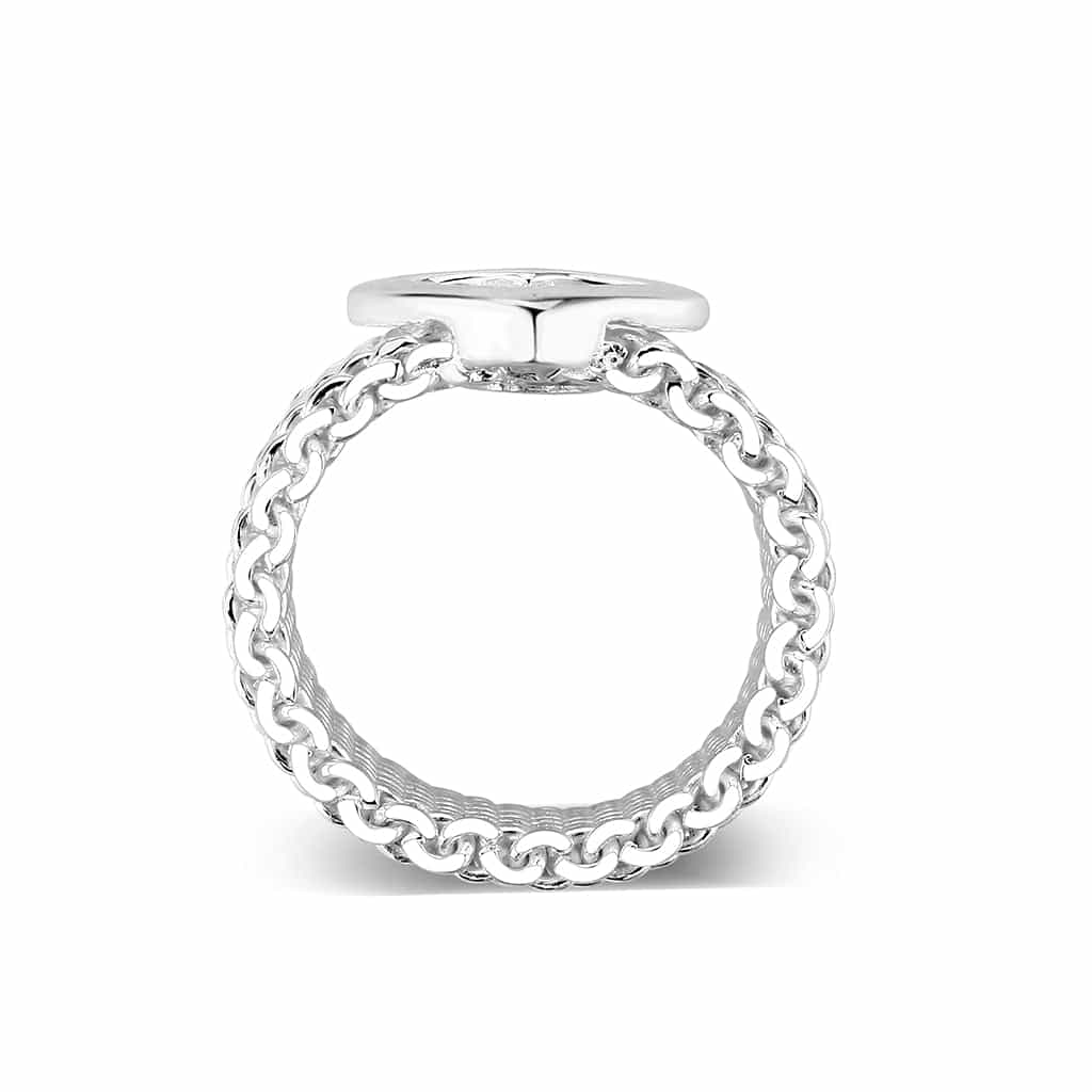 Stainless Steel Pearl Ring view 3