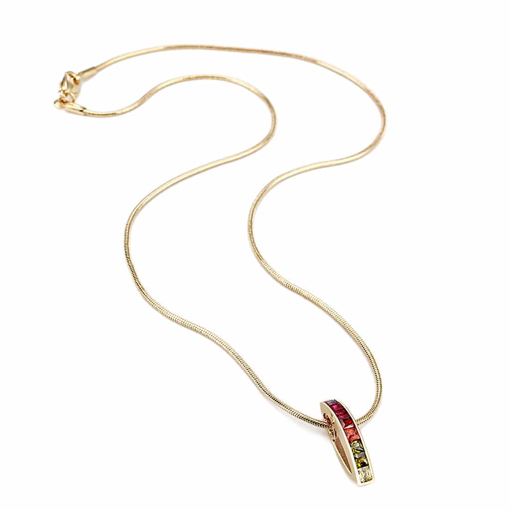 Brass Plain Pendant view 4