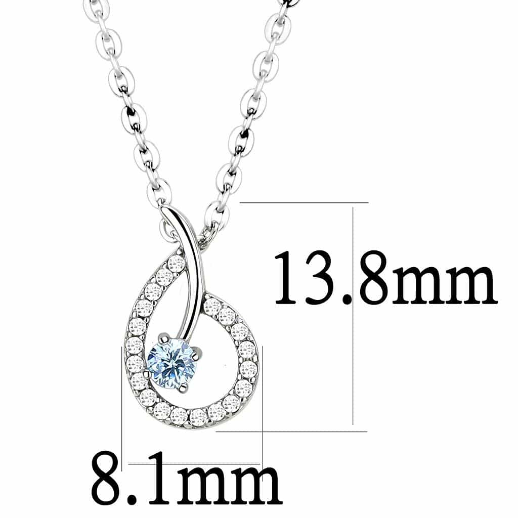 Stainless Steel CZ Round Pave Circle Pendant Chain Pendant view 4