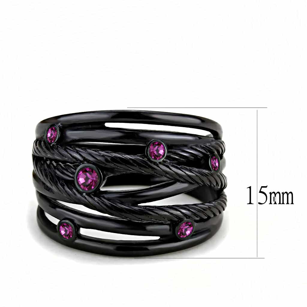 Stainless Steel Pink CZ Cable Wire view 4