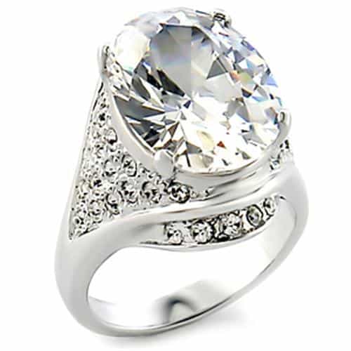 Brass Oval Vine Vintage Ring | The Stainless Jewelry view 1