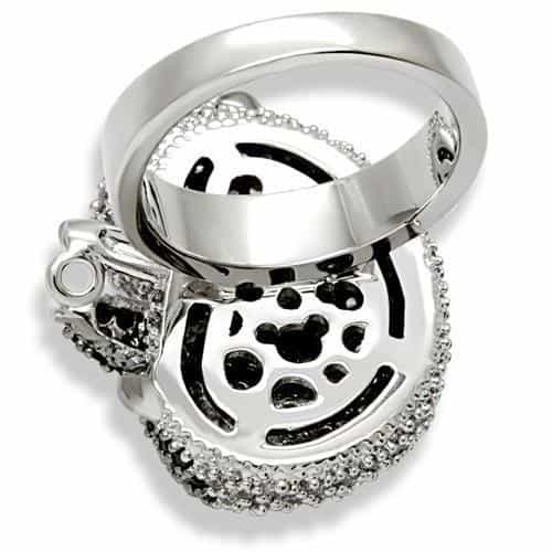 Brass Crystal Puppy Dog Ring | The Stainless Jewelry view 16