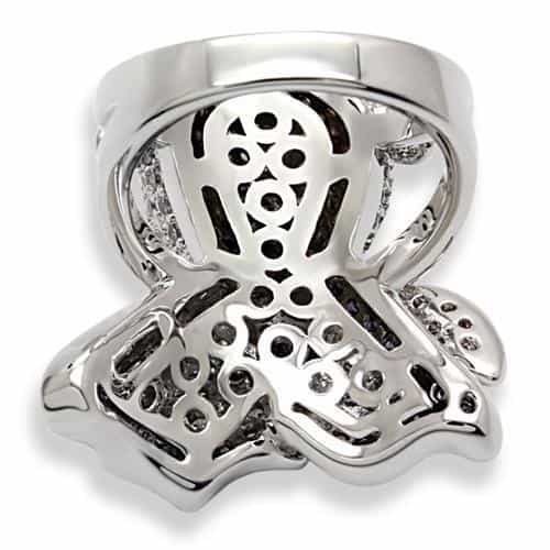 Brass Crystal Leopard Panther Ring | The Stainless Jewelry view 16