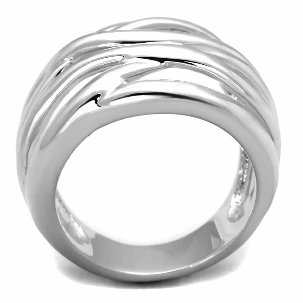 Brass Wave Wrap Ring | The Stainless Jewelry view 7