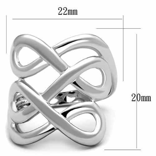 Brass Knot Braid Ring | The Stainless Jewelry view 2