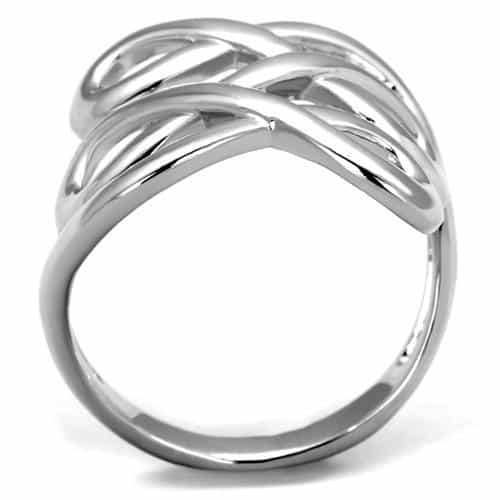 Brass Knot Braid Ring | The Stainless Jewelry view 7