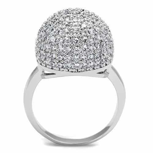 Brass Oval Dome Ring | The Stainless Jewelry view 7