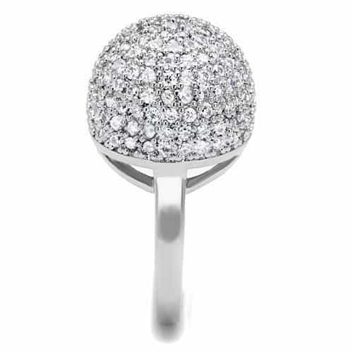 Brass Oval Dome Ring | The Stainless Jewelry view 4