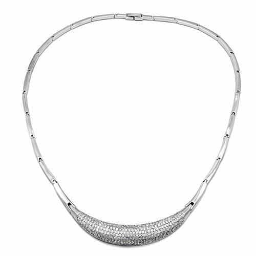 Brass Minimalist Omega Neckwire Drop Set | The Stainless Jewelry view 4