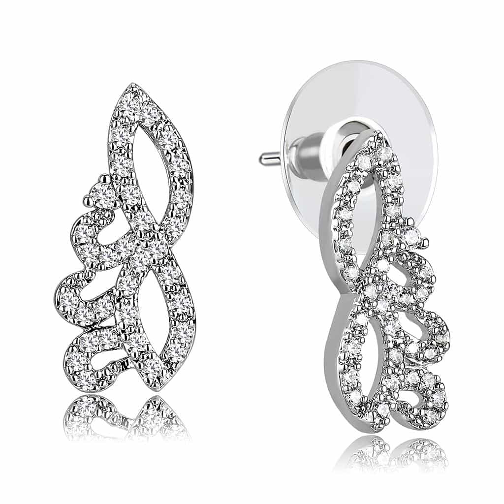 Brass CZ Celtic Knot Cascade Set | The Stainless Jewelry view 10