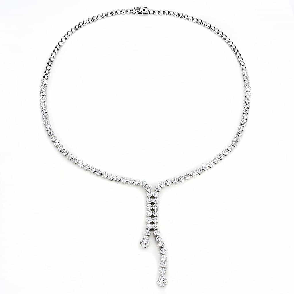 Brass Lariat Y Jewelry Set | The Stainless Jewelry view 2