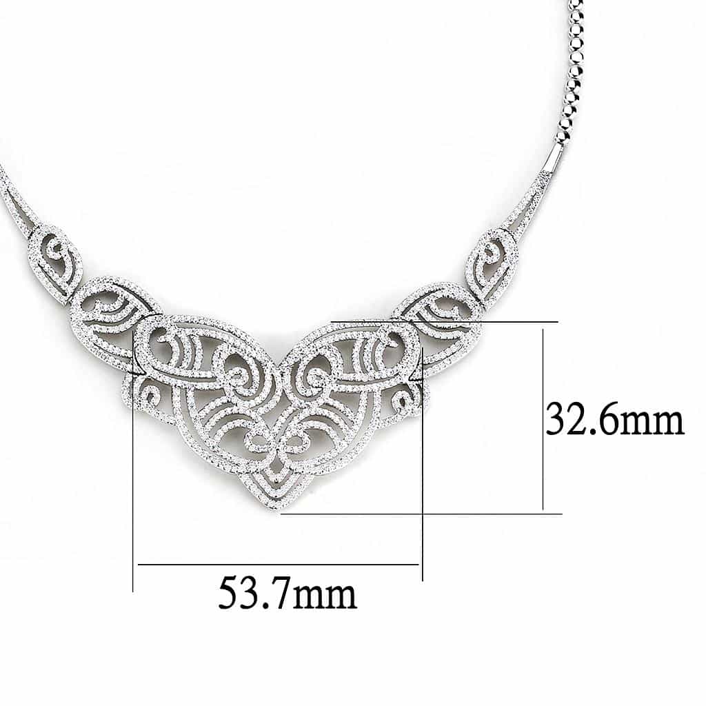 Brass Vine Filigree Jewelry Set | The Stainless Jewelry view 9