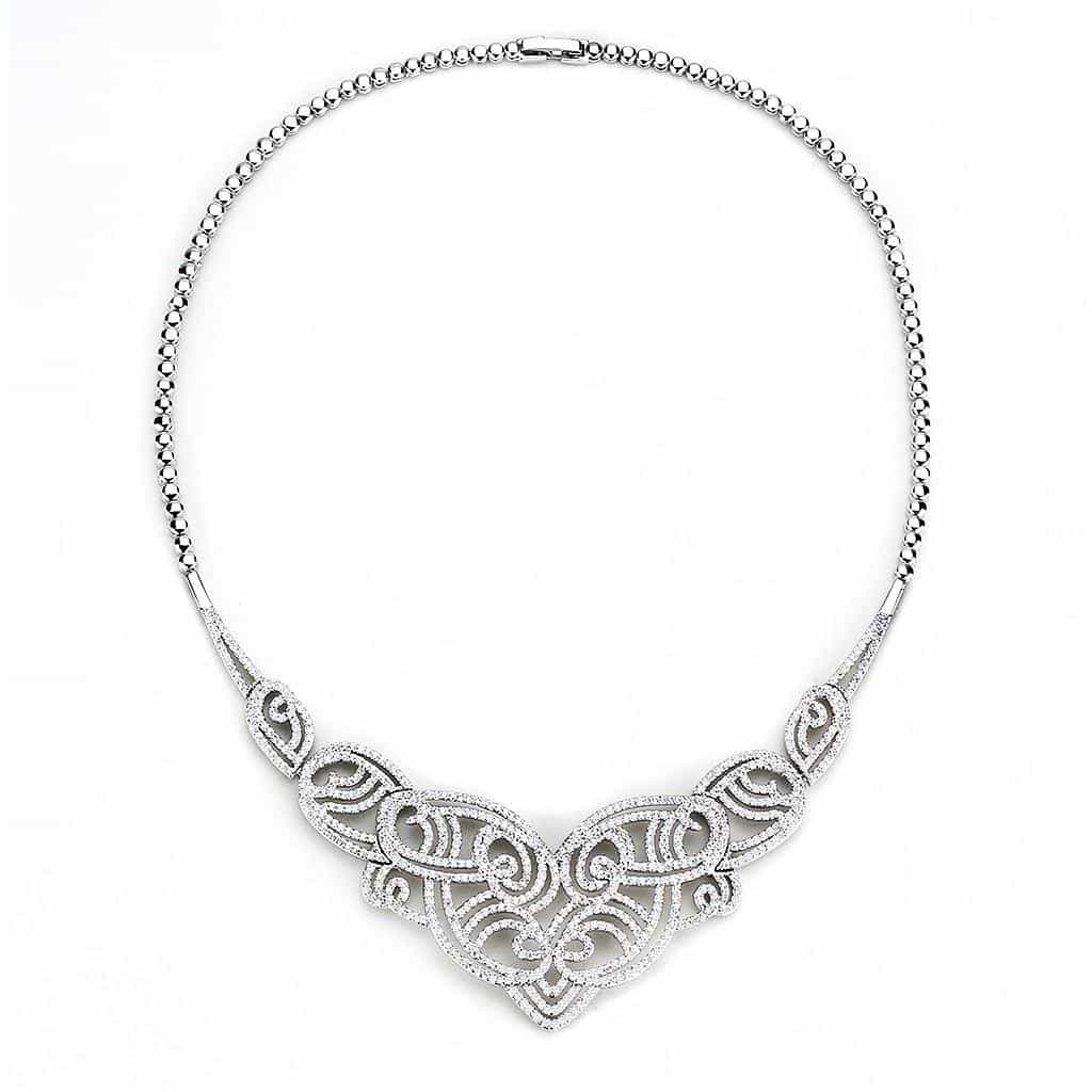 Brass Vine Filigree Jewelry Set | The Stainless Jewelry view 2