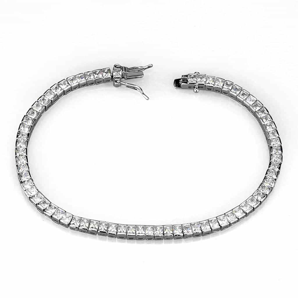 Brass CZ Pave Leaf Delicate Chain Ring | The Stainless Jewelry view 3