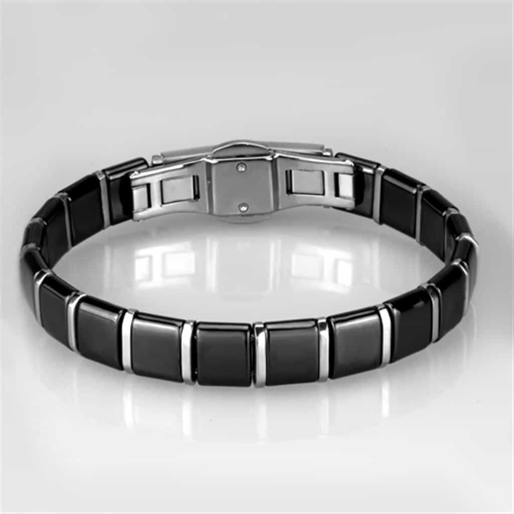 Stainless Steel Repetitive Links Bracelet | The Stainless Jewelry view 3