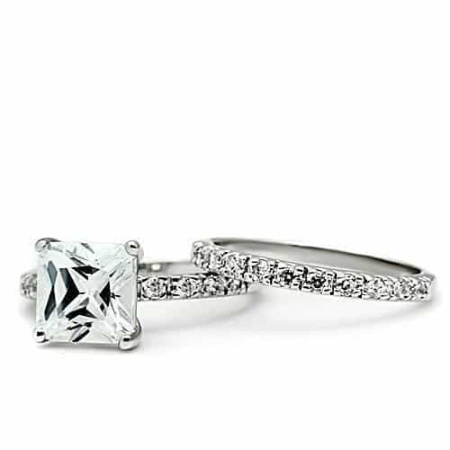 Brass Crossover Bridal Ring | The Stainless Jewelry view 2