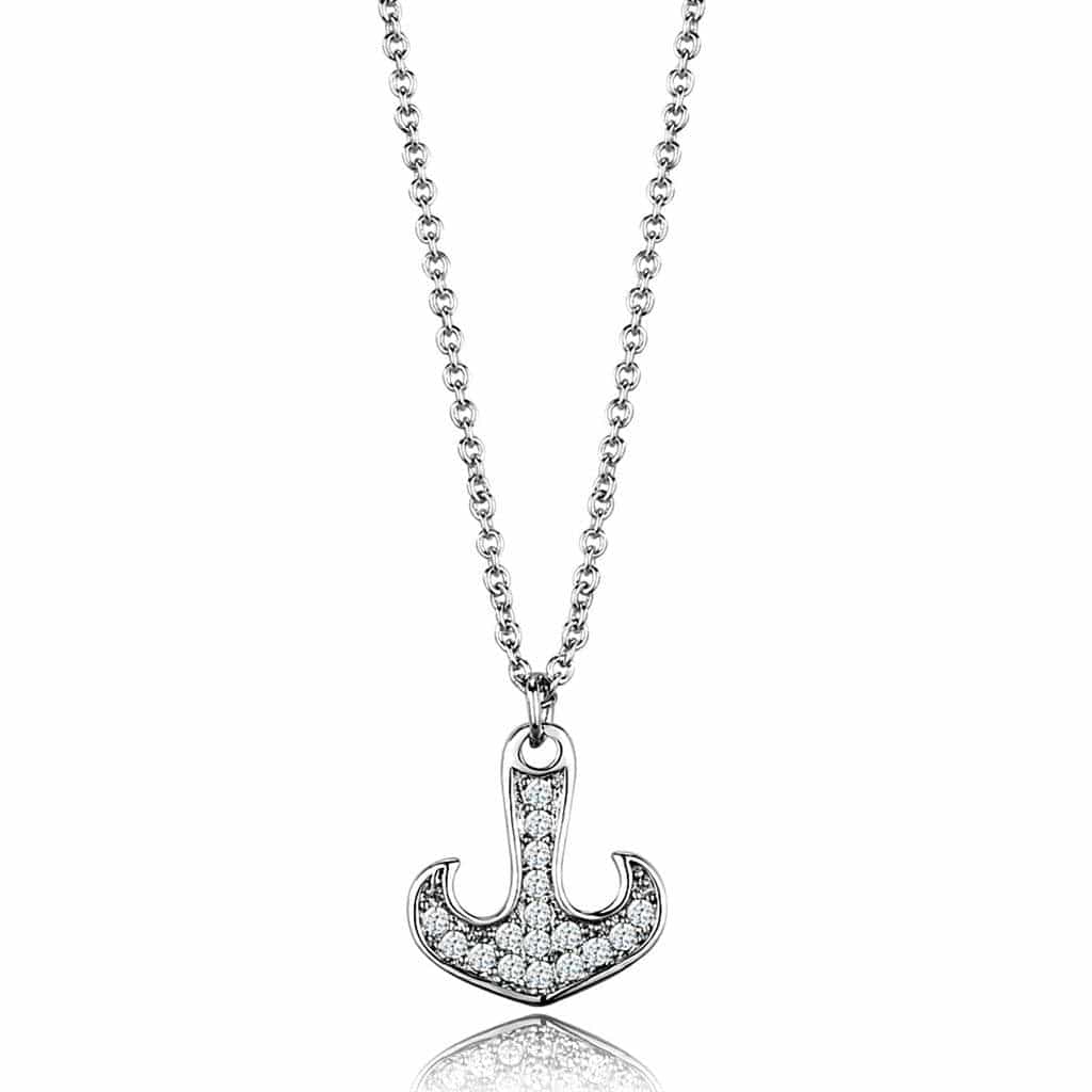 Brass Anchor Nautical Pendant | The Stainless Jewelry view 1