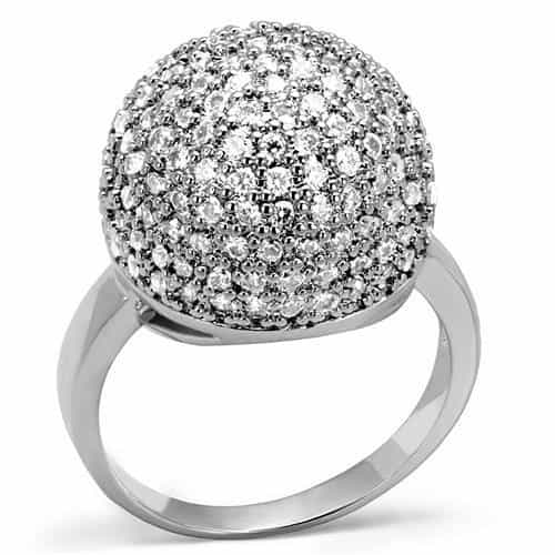 Brass Oval Dome Ring | The Stainless Jewelry view 5