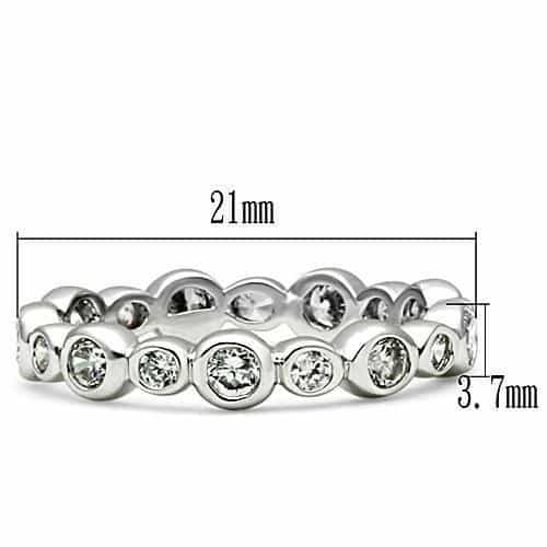 Brass Bezel Milgrain Ring | The Stainless Jewelry view 6