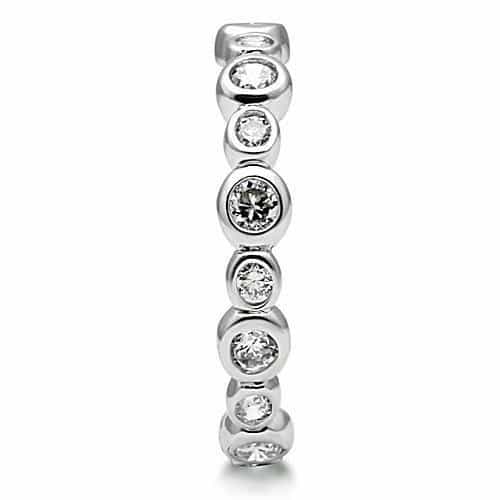 Brass Bezel Milgrain Ring | The Stainless Jewelry view 8