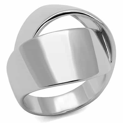 Brass Polished Wide Dome Ring | The Stainless Jewelry view 5