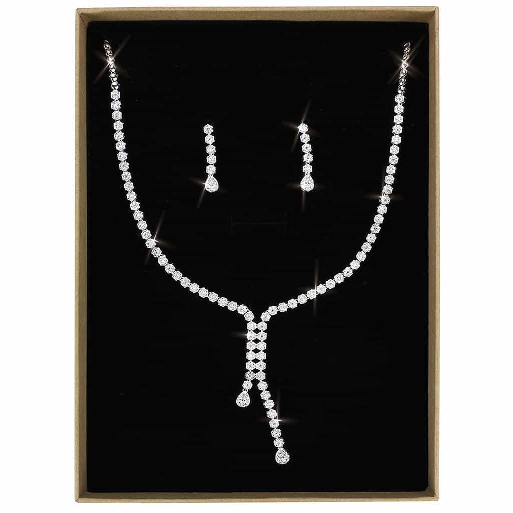 Brass Lariat Y Jewelry Set | The Stainless Jewelry view 7