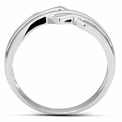 Brass Open Geometric Zigzag Ring | The Stainless Jewelry view 7