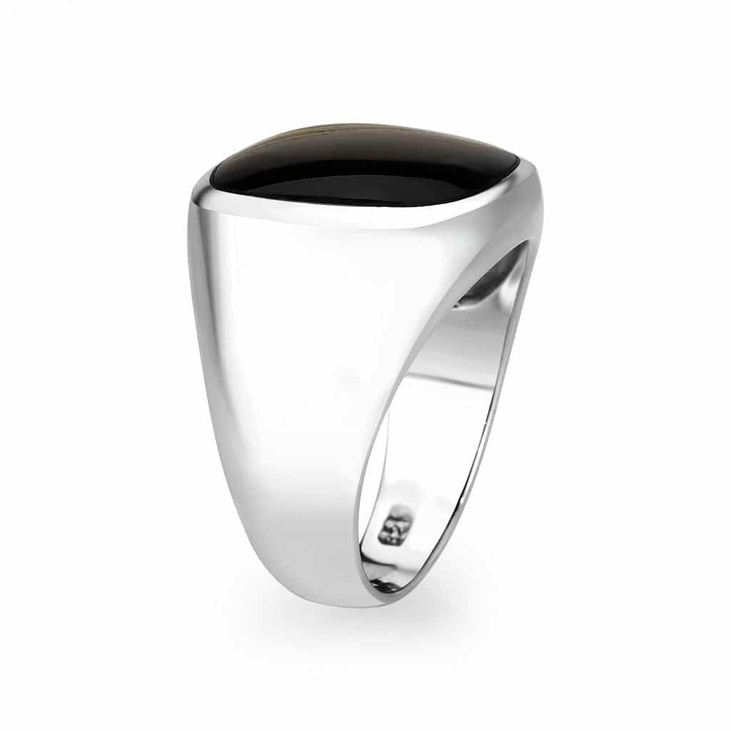 Sterling Silver CZ Solitaire Bypass Ring | The Stainless Jewelry view 4