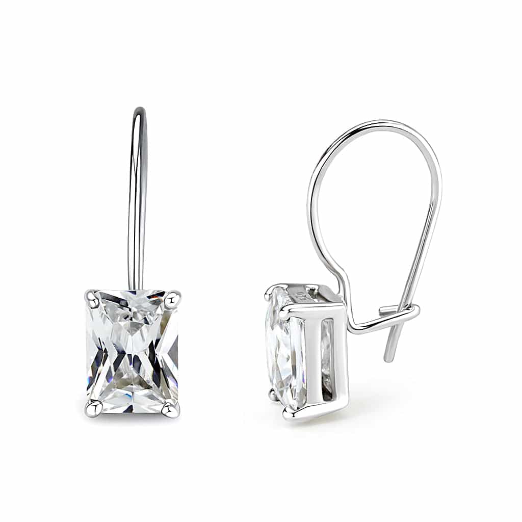 Sterling Silver Gold Plated Studs Earrings view 2