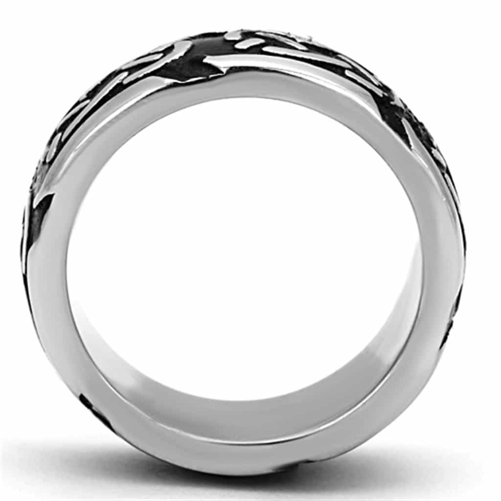 Stainless Steel Celtic Knot Band Ring | The Stainless Jewelry view 7