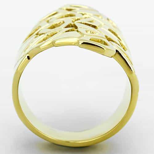 Stainless Steel Filigree Cutout Ring | The Stainless Jewelry view 7