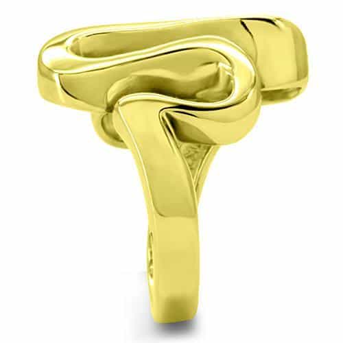 Stainless Steel Swan Curve Ring | The Stainless Jewelry view 8