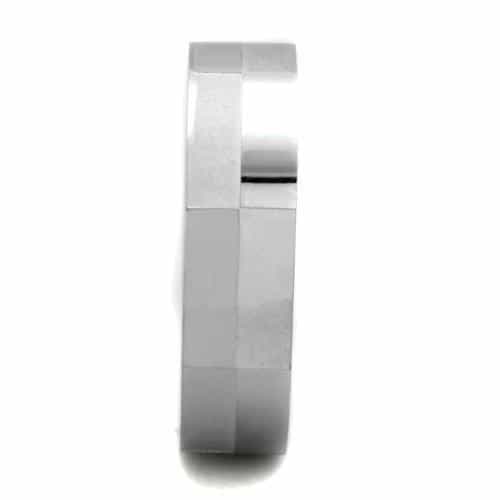 Stainless Steel Plain Comfort Fit Band Ring view 6