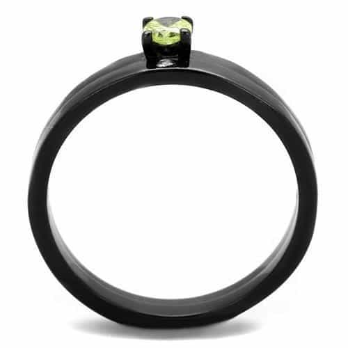Stainless Steel Solitaire Bridal Set | The Stainless Jewelry view 7