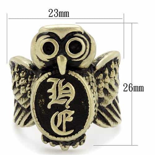 Stainless Steel Owl Motif | The Stainless Jewelry view 6