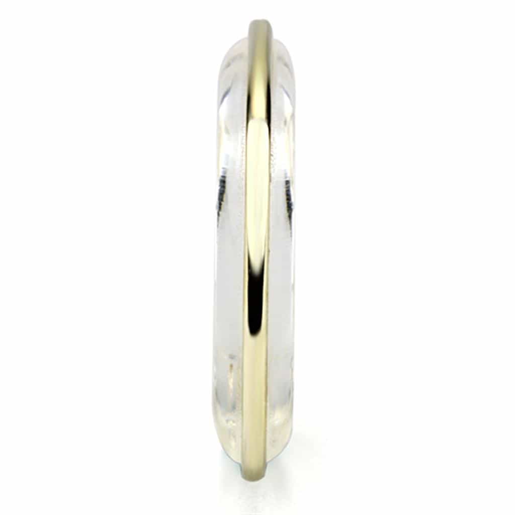Brass Turquoise Oval Ring | The Stainless Jewelry view 8