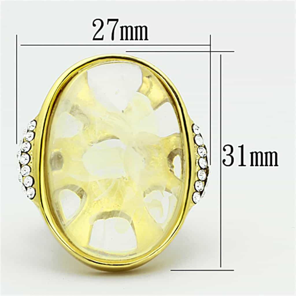 Stainless Steel Geometric Ring | The Stainless Jewelry view 6