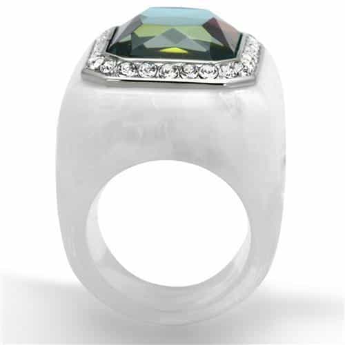 Stainless Steel Bouquet Pattern Ring | The Stainless Jewelry view 7